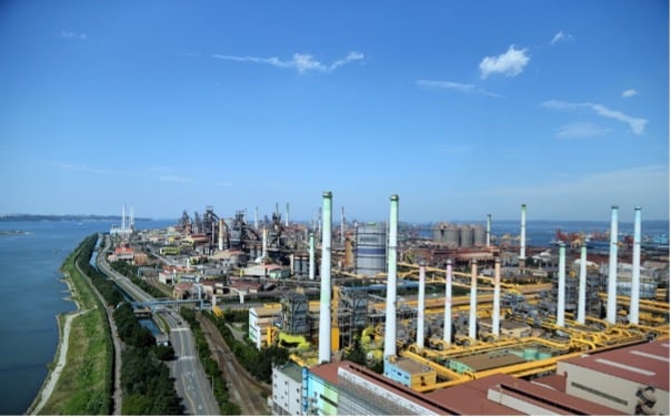 POSCO’s Gwangyang Steel Works, South Korea