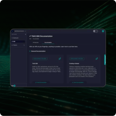 TQ42 studio SDK documentation
