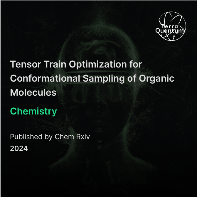 Tensor Train Optimization for Conformational Sampling of Organic Molecules