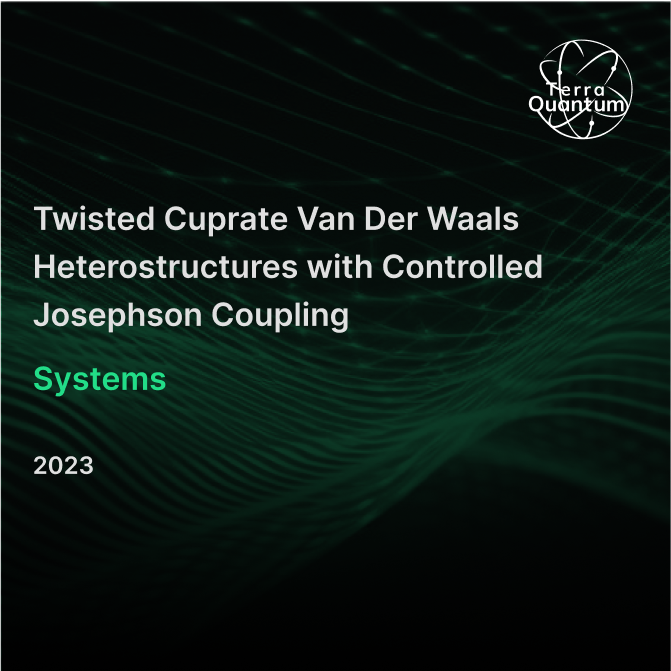 Twisted Cuprate Van Der Waals Heterostructures With Controlled Josephson Coupling