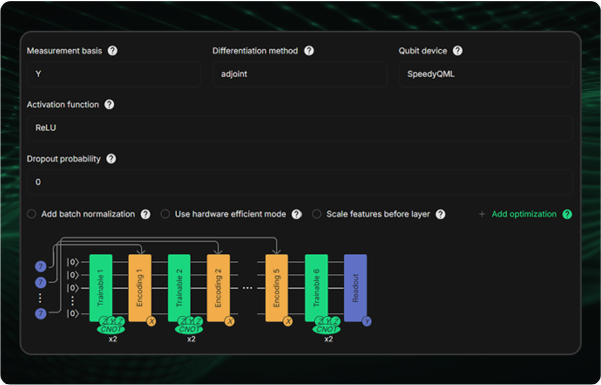 no code model builder