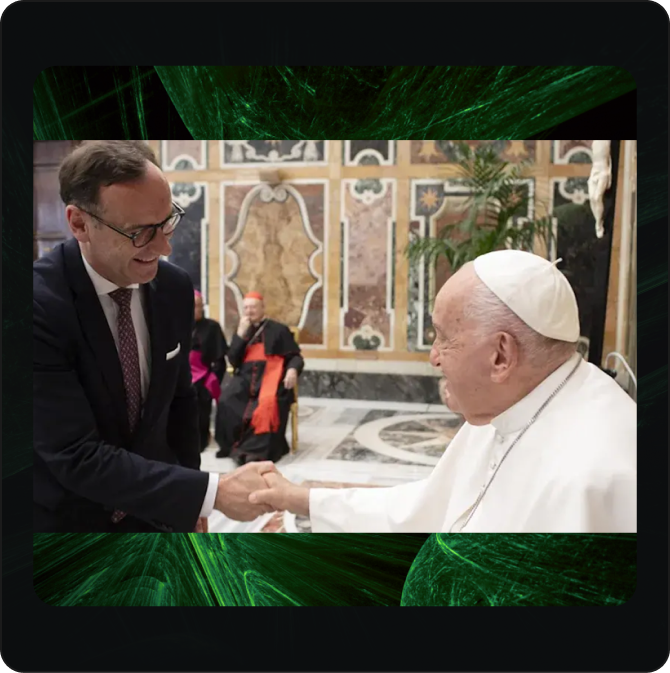 Terra Quantum CEO Meets Pope Francis at Vatican AI Conference