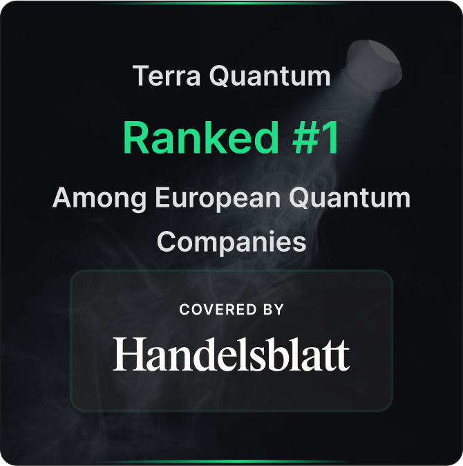 Terra Quantum Recognized as Europe's Leading Quantum Technology Company